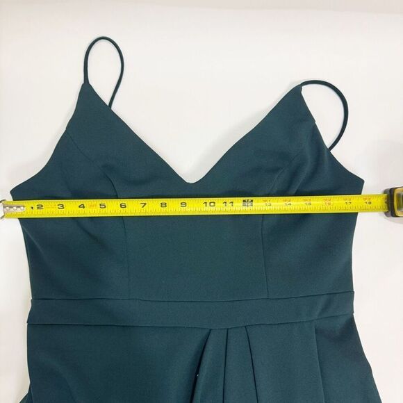 BHLDN | Caron Dress | deep emerald | Anthropologie | size 12 “ - Picture 10 of 12